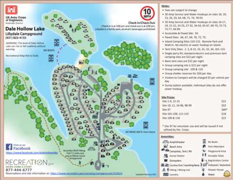 Maps - Dale Hollow Lake