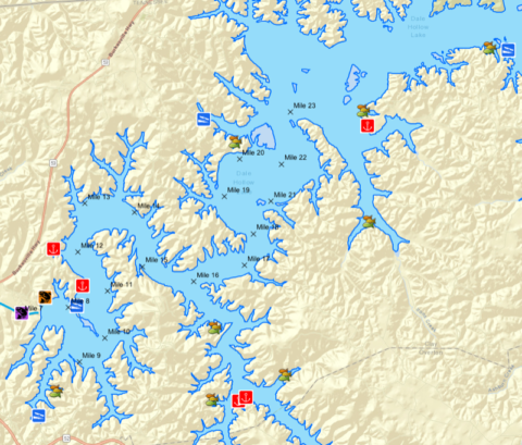 Maps - Dale Hollow Lake